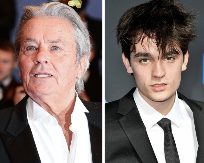 Alain Delon e Alain-Fabien Delon