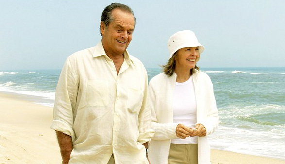 Diane Keaton e Jack Nicholson