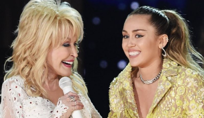 Dolly Parton e Miley Cyrus