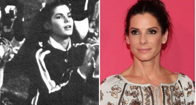 Sandra Bullock cheerleader