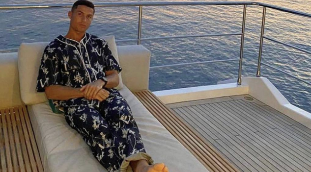 ronaldo louis vitton pigiama