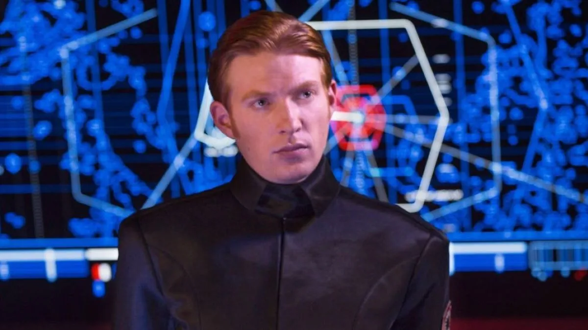 Generale Hux in 'Star Wars: Il Risveglio della Forza'