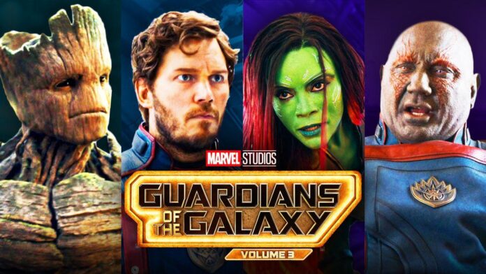 Guardians of the Galaxy Vol. 3 Star-Lord Gamora Drax Groot