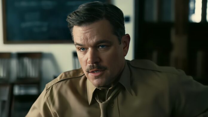 Il secondo trailer di Oppenheimer è un evento teso e costellato di star con i riflettori puntati su Matt Damon
