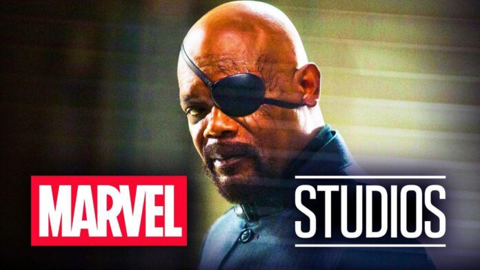 Nick Fury, Marvel Studios logo