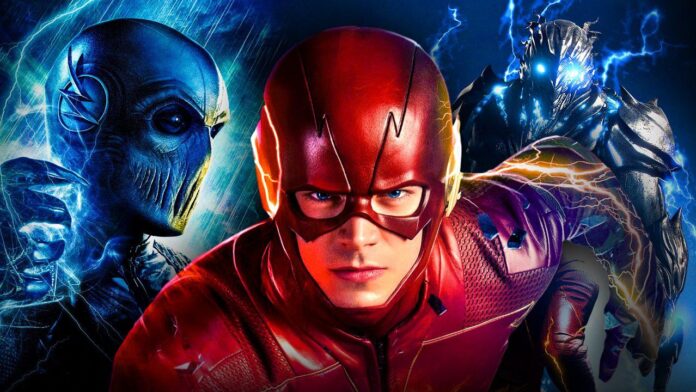 Grant Gustin as The Flash, Zoom, Savatar