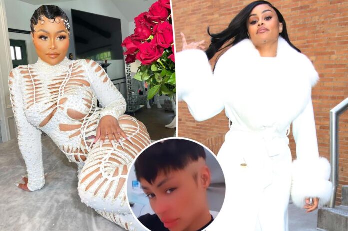 Blac Chyna si rade i capelli in un corto pixie cut durante un viaggio di trasformazione
