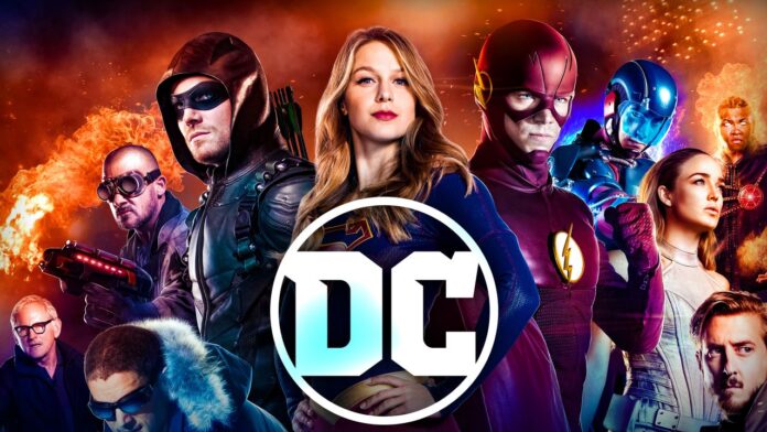 Arrowverse Superheroes, DC logo
