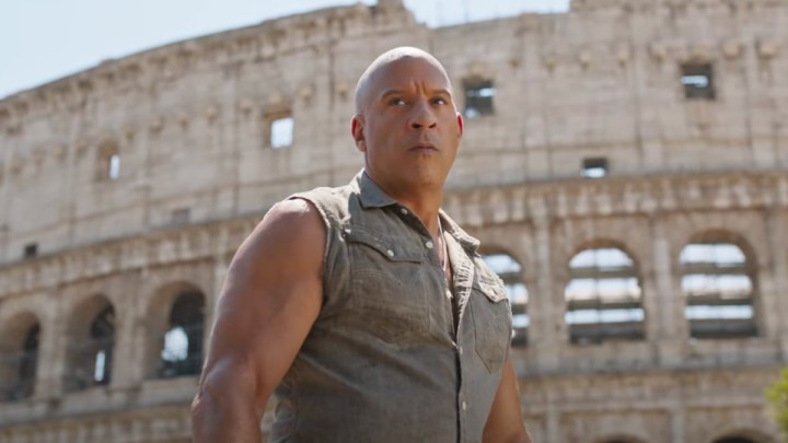 Vin Diesel si trova di fronte al Colosseo in Fast X.