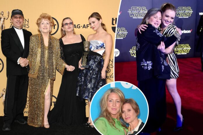 Billie Lourd critica i fratelli di Carrie Fisher per aver approfittato della sua morte
