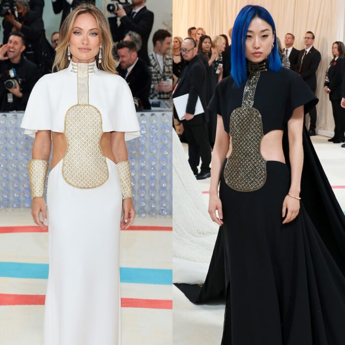 Met Gala: Olivia Wilde reagisce all'indossare lo stesso vestito di Margaret Zhang
