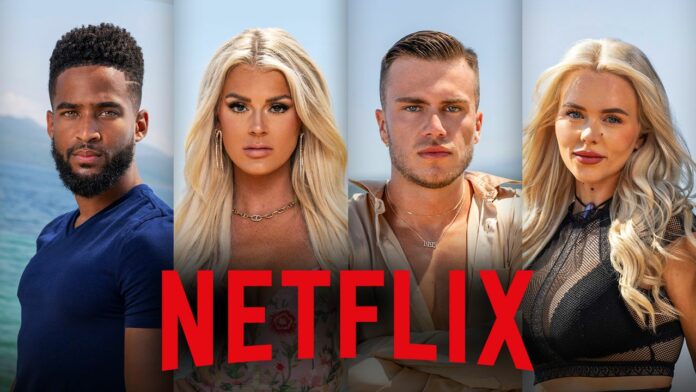 Surviving Paradise contestants, Netflix logo