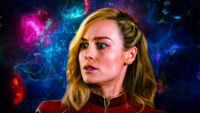 Brie Larson as Captain Marvel from The Marvels
