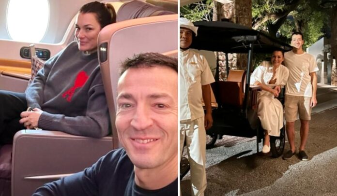 Alena Seredova e Alessandro Nasi in luna di miele in Cambogia