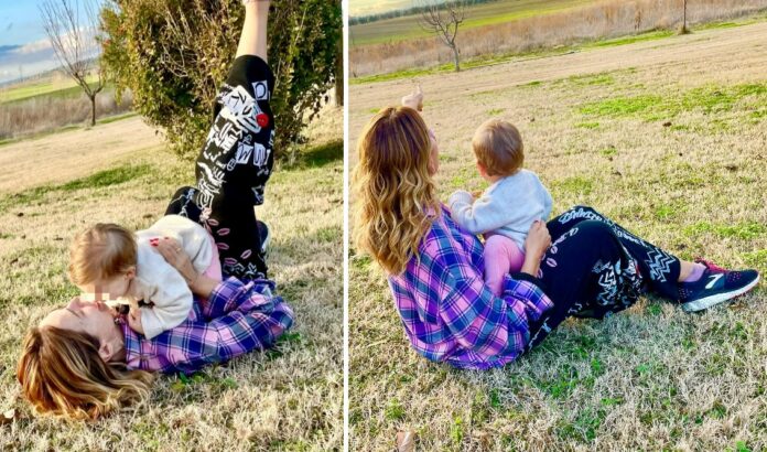 Barbara d'Urso aspettando il ritorno in tv nonna quasi a tempo pieno: foto tenerissime con la nipotina Matilde