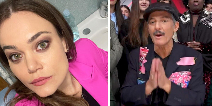 ''E’ puro bullismo'': Romina Carrisi a poche ore dal parto attacca Fiorello per la battuta su suo figlio in tv