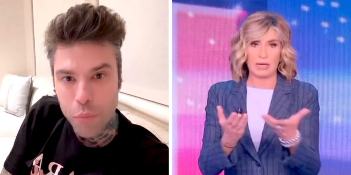 Fedez e Myrta Merlino, botta e risposta con prese in giro tra social e diretta tv: ecco cos’è successo
