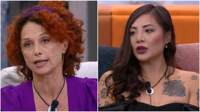 Spaccatura tra i concorrenti del GF in due gruppi, Beatrice Luzzi contro Rosy: “Volta faccia”