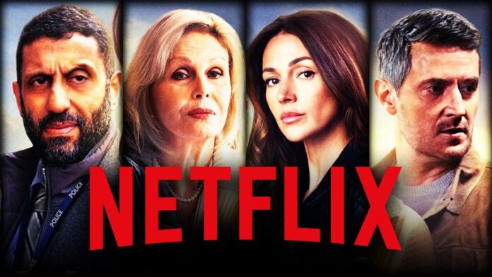 Fool Me Once main Cast, Netflix logo