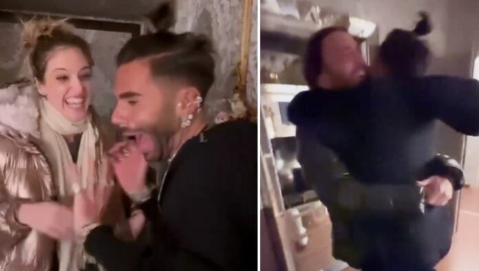 Guenda Goria gli dice che è incinta, Federico Fashion Style impazzisce letteralmente: guarda la sua reazione euforica