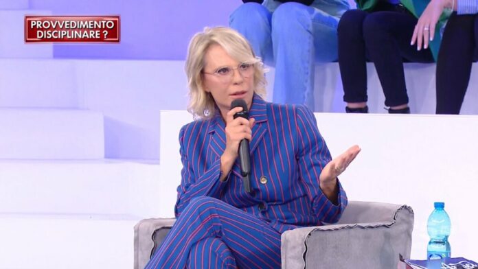 Maria De Filippi infuriata