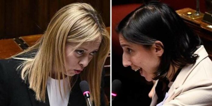 Giorgia Meloni e Elly Schlein