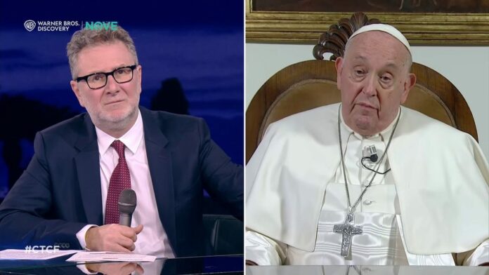 che tempo che fa fabio fazio papa francesco