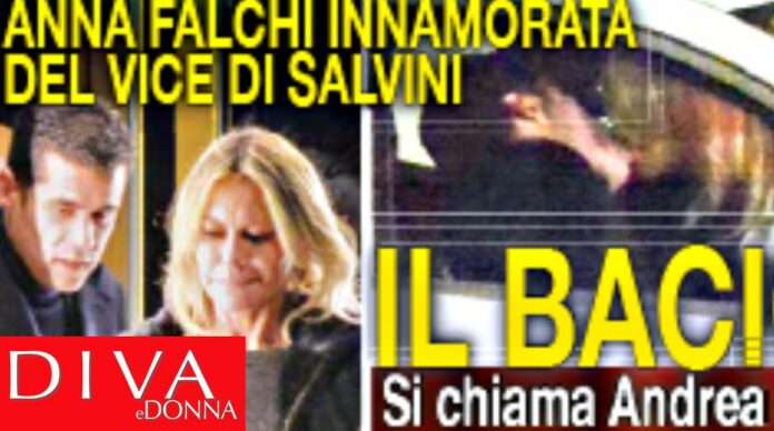 Anna Falchi bacia il politico 37enne vice di Salvini: il deputato è il nuovo compagno? Foto su 'Diva'