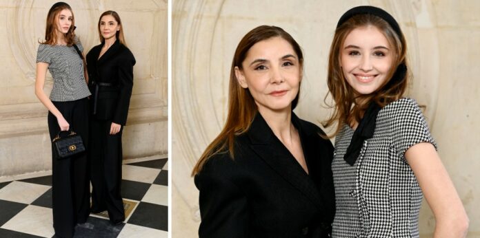 Vittoria di Savoia, primogenita 20enne di Emanuele Filiberto di Savoia, bellissima alle sfilate di Parigi con mamma Clotilde: guarda