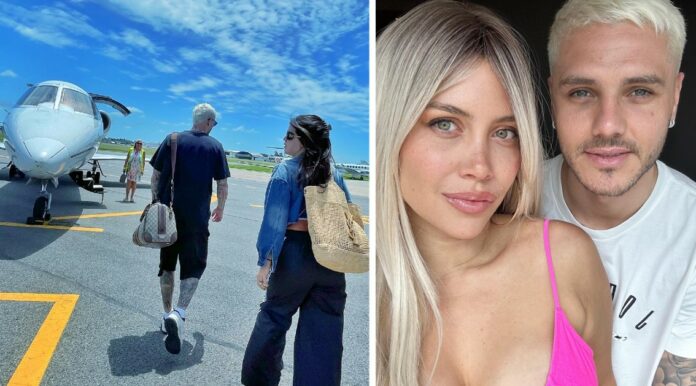 Wanda Nara e Mauro Icardi cambiano look e si tingono i capelli platino