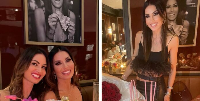 Elisabetta Gregoraci festeggia 44 anni al Crazy Pizza di Briatore