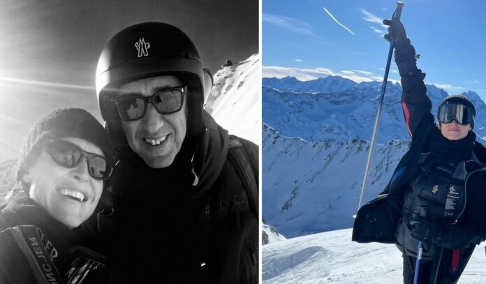 Kasia Smutniak vola a St.Moritz con il jet privato insieme al regista Paolo Sorrentino