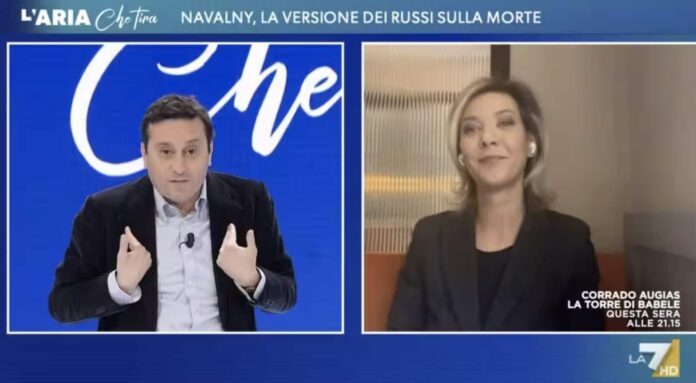 “Fate propaganda”, lite tra la giornalista russa e David Parenzo: “Ah, noi facciamo propaganda?”