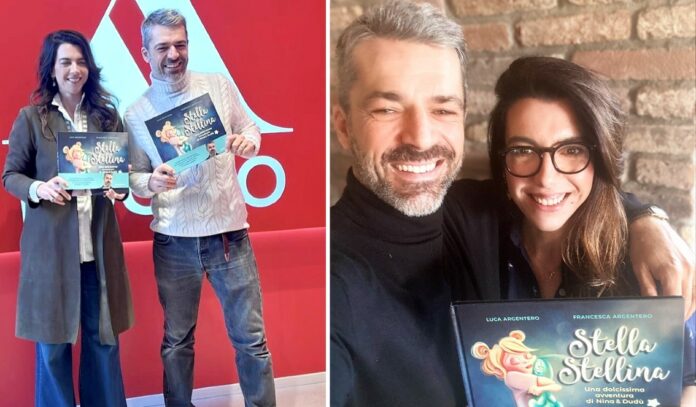 Luca Argentero presenta il libro per bambini scritto insieme alla sorella