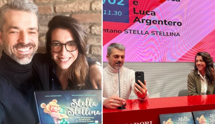 Luca Argentero insieme alla sorella Francesca a Milano: i due presentano il loro libro davanti a una folla di fan