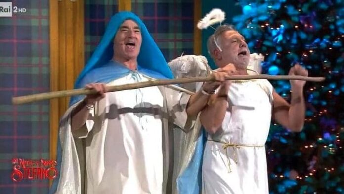Sketch Natività in Rai, Vigilanza su accuse di blasfemia: “Parodia, come quelle di Troisi e Proietti”