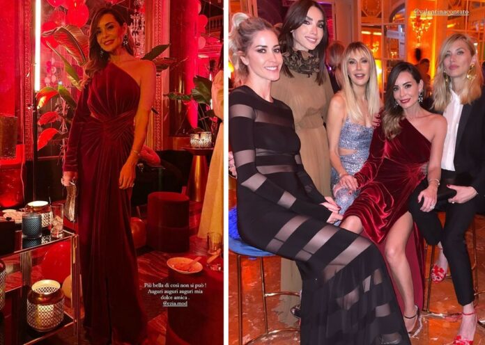 Alessia Marcuzzi, Federica Nargi e tutte le altre vip al compleanno di Ezia Moddafferi: le foto della serata