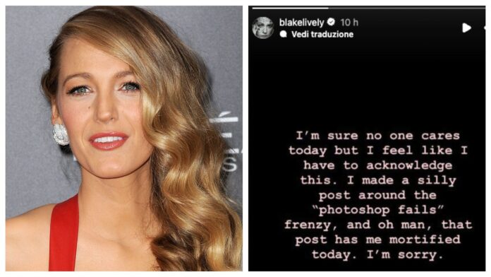 Blake Lively si scusa e rimuove il post in cui prendeva in giro Kate Middleton: “Sono mortificata”