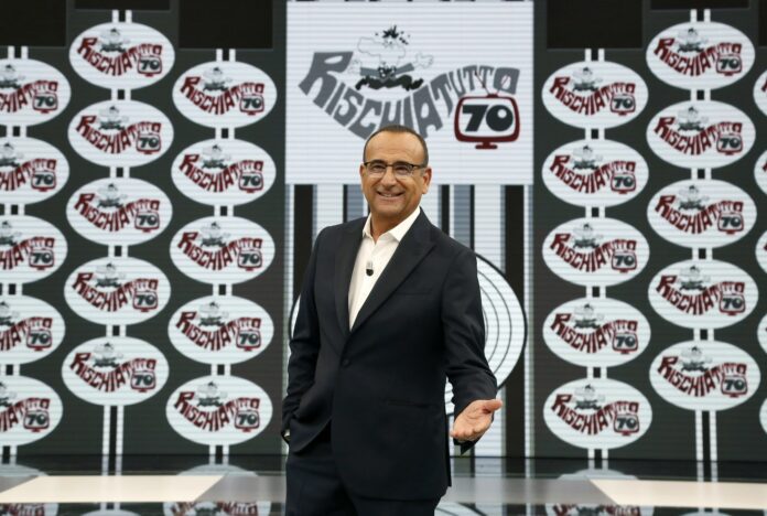 Carlo Conti torna con Rischiatutto 70, due appuntamenti al sabato sera dal 2 marzo
