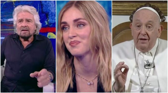 Chiara Ferragni a Che tempo che fa ha superato il Papa agli ascolti tv