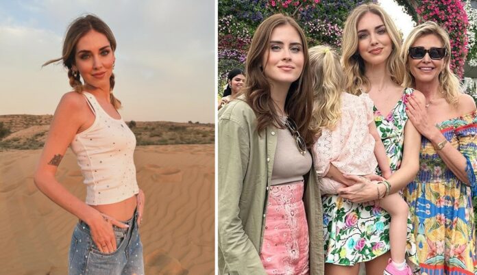 Chiara Ferragni torna a sorridere a Dubai grazie a Leone e Vittoria