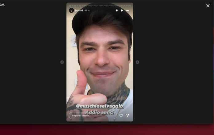 Fedez: “Muschio Selvaggio finisce nelle mani di Luis, io e Marra ci leviamo dai cog*ioni”
