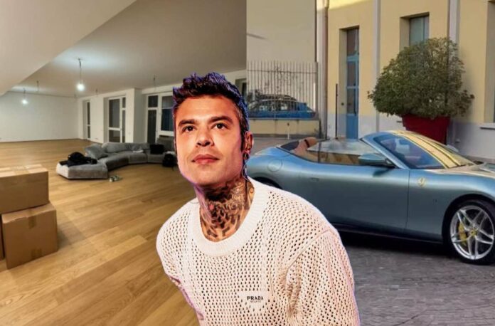 Fedez Ferrari Roma spider