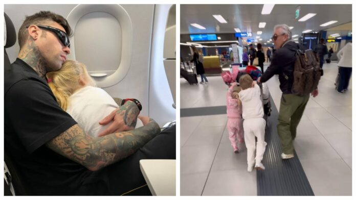 Fedez in vacanza a Miami con Leone e Vittoria: “Finalmente parto con i miei bimbi. Non vedevo l’ora”