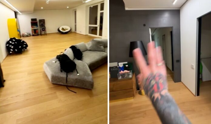 Fedez mostra la sua nuova casa da padre single a Milano