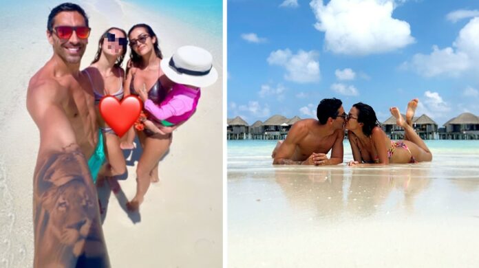 Giorgia Palmas e Filippo Magnini volano alle Maldive con le figlie per Pasqua
