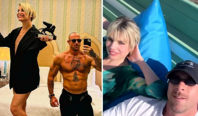 Micaela Ramazzotti dopo l'addio a Paolo Virzì felice col palestratissimo personal trainer ex protagonista del reality Tamarreide: foto