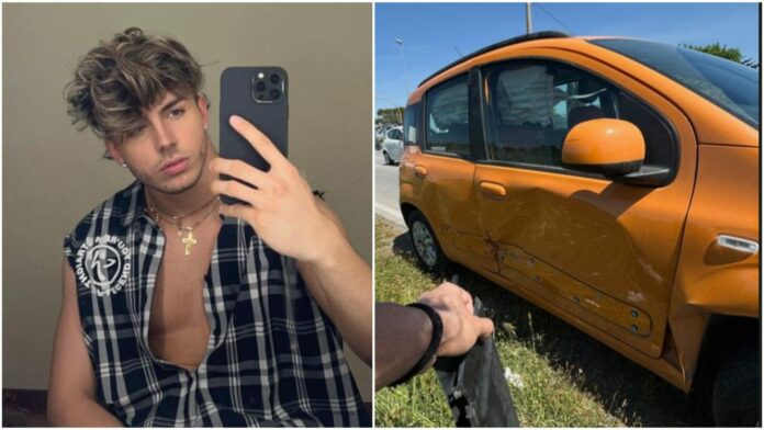 Incidente d’auto per Mattia Zenzola: “L’altro conducente non si è fermato, è scappato via senza pietà”