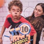 Melissa Satta festeggia i 10 anni del figlio Maddox