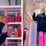 ''Che emozione!'': Michelle Hunziker contiene a stento la gioia per l'apertura del primo negozio del suo brand a Milano, guarda